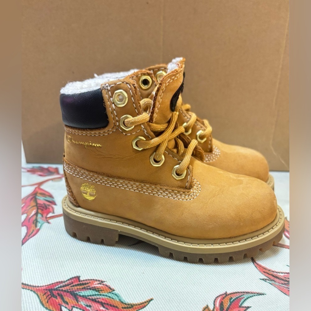 Timberland X Champion toddler boots